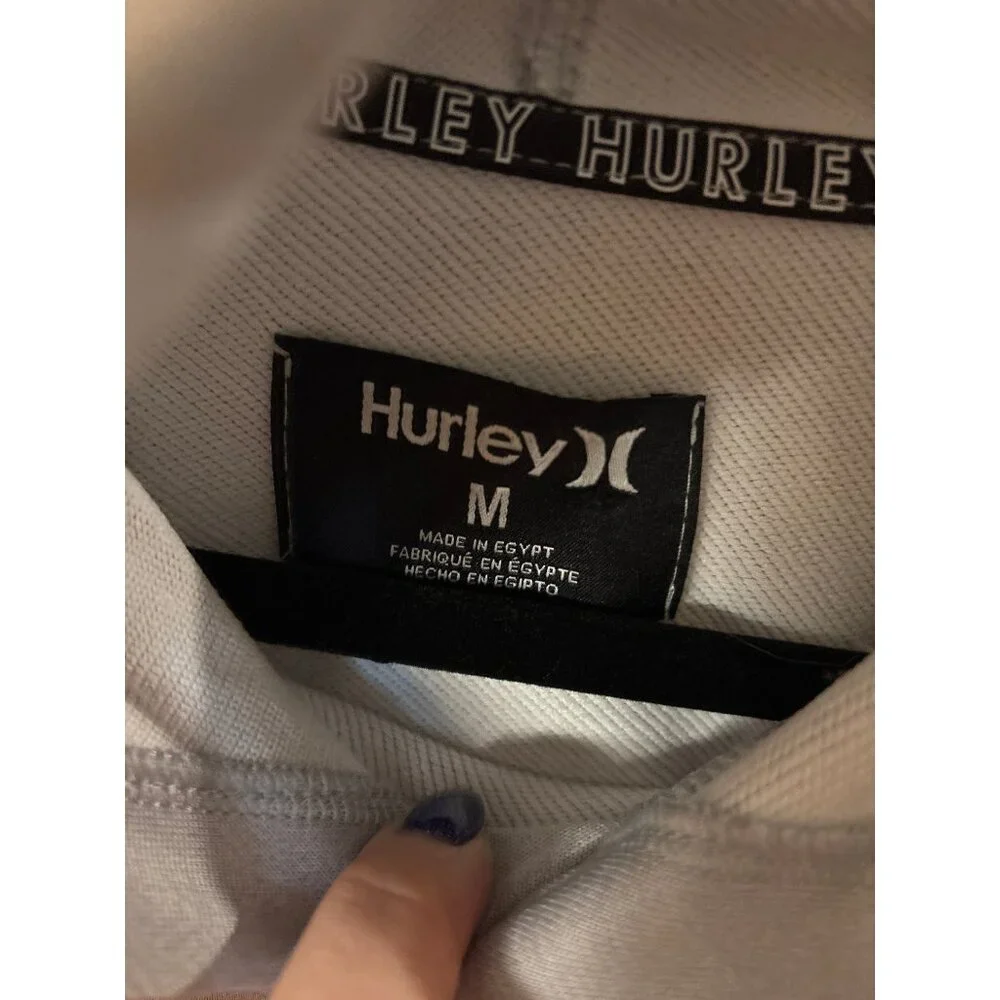 Hurley Boys Hoodie Size‎ Medium Gray & Black New With Tags